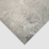 Papier Mousseline Imprimer une page avec des fleurs blanches impress (Détail)