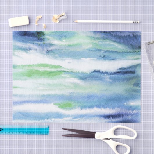 Papier Mousseline 'In Motion 3' (Artisanat)