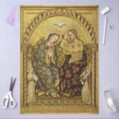 Papier Mousseline INCORONATION OF VIRGIN by Gentile Da Fabriano (Artisanat)