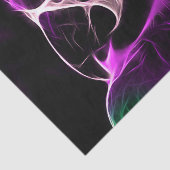 Papier Mousseline Incroyable perroquet à lueur de prune (Détail)