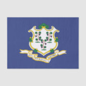 Papier Mousseline Indicateur d'état Connecticut (Recto)