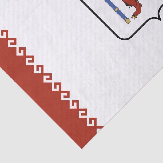 Papier Mousseline Indicateur Mari El (Détail)