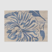 Papier Mousseline Indigo Mum (Recto)