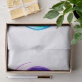 Papier Mousseline Infinity with purple feather (Cadeau)