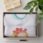 Papier Mousseline Infinity with Rainbow Jellyfish (Cadeau)