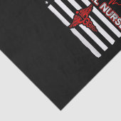 Papier Mousseline Infirmière correctionnelle USA Drapeau Infirmière (Détail)