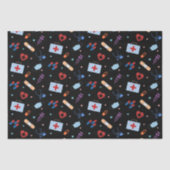 Papier Mousseline Infirmière de la RN Étudiante en soins infirmiers  (Recto)