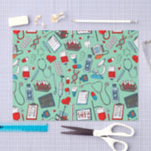 Papier Mousseline Infirmière, Docteur, Thème professionnel Médicale (Artisanat)