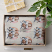 Papier Mousseline Infirmière vintage avec la Bible     (Cadeau)