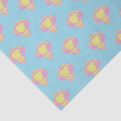 Papier Mousseline informatique | Motif principal Pennywise Pastel (Détail)