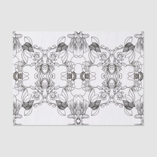 Papier Mousseline Inkblot Occidental Dream Saddle Cuir (Recto)