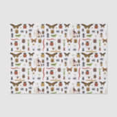 Papier Mousseline Insectes Bugs Découpage (Recto)