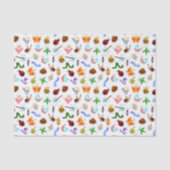 Papier Mousseline Insectes Bugs Découpage (Recto)