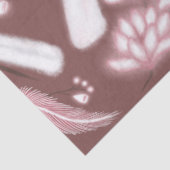 Papier Mousseline Inséparables de papier de tissus (Détail)