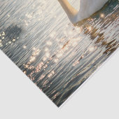 Papier Mousseline Inspirations de la nature Elegant Swan (Détail)