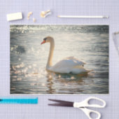 Papier Mousseline Inspirations de la nature Elegant Swan (Artisanat)