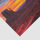 Papier Mousseline Inspirations naturelles Mountain Valley Utah (Détail)