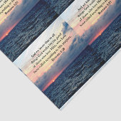 PAPIER MOUSSELINE INSPIRING ROMANS 8:28 DESIGN (Détail)