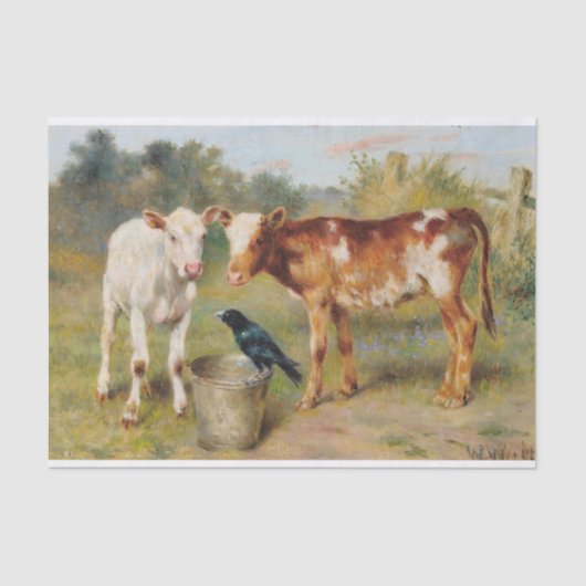 Papier Mousseline Invité inattendu par Herbert William Weekes (Recto)