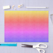 Papier Mousseline Ipanema Arc-en-ciel Hypnotique Diamant Moderne Pop (Artisanat)