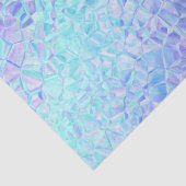 Papier Mousseline iridescence glacée : (Détail)