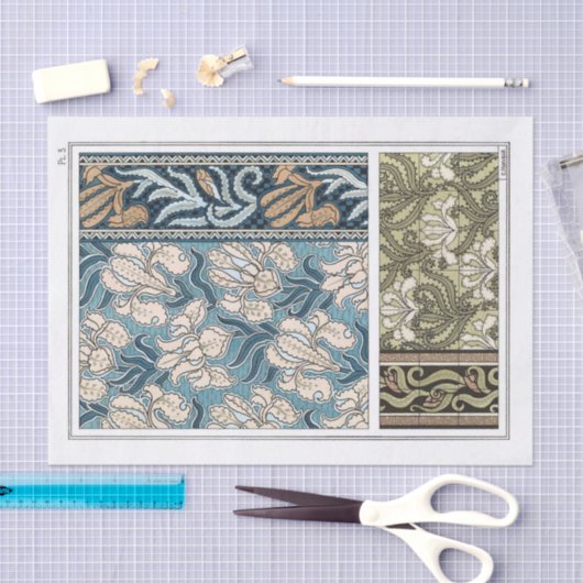 Papier Mousseline Iris (Artisanat)