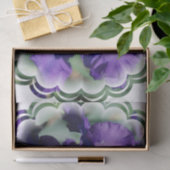 Papier Mousseline Iris barbu pourpre (Cadeau)