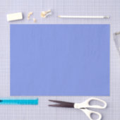 Papier Mousseline Iris cosmique couleur uni pastel bleu violet (Artisanat)