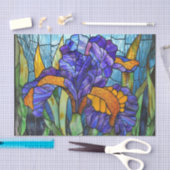 Papier Mousseline Iris en verre tendu Imprimer 2D (Artisanat)