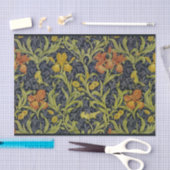 Papier Mousseline Iris Motif (par William Morris) (Artisanat)