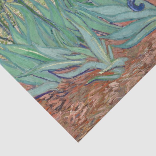 Papier Mousseline Iris par Vincent van Gogh (Détail)