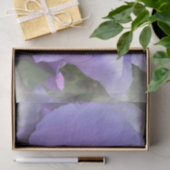 Papier Mousseline iris pourpre (Cadeau)
