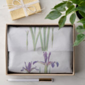 Papier Mousseline Iris Sintenisii et Iris Spuria par William Dykes (Cadeau)