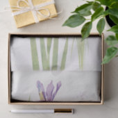 Papier Mousseline Iris Spuria (Cachemire) par William Dykes (Cadeau)