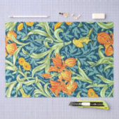 Papier Mousseline Iris, un motif de William Morris, (Artisanat)