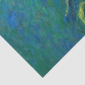 Papier Mousseline Irises par Claude Monet (Détail)