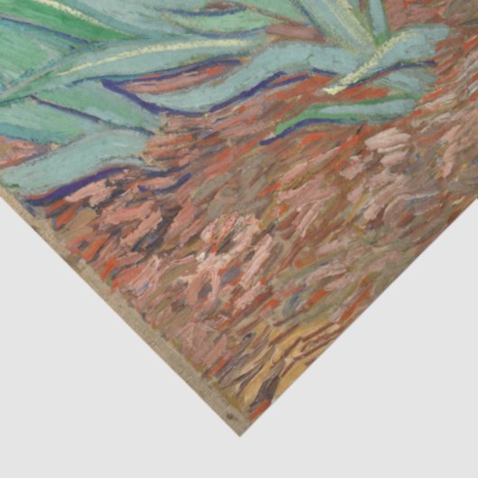 Papier Mousseline Irises par Vincent Van Gogh (Détail)