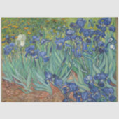 Papier Mousseline Irises par Vincent Van Gogh (Recto)