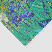 Papier Mousseline Irises par Vincent Van Gogh (Détail)