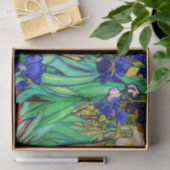 Papier Mousseline Irises par Vincent Van Gogh (Cadeau)