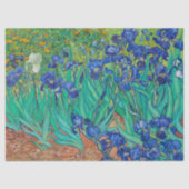 Papier Mousseline Irises par Vincent van Gogh (Recto)