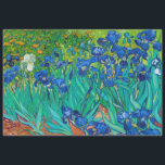 Papier Mousseline Irises, Vincent van Gogh<br><div class="desc">Vincent Willem van Gogh (30 mars 1853 - 29 juillet 1890) était un peintre post-impressionniste hollandais qui est l'une des figures les plus célèbres et influentes de l'histoire de l'art occidental. En un peu plus de dix ans, il a créé environ 2100 oeuvres, dont environ 860 peintures à l'huile, dont...</div>
