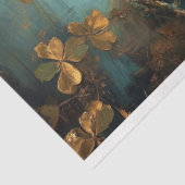 Papier Mousseline Irish Highland Cow Russe Boho Farmhouse Decoupage (Détail)