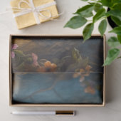 Papier Mousseline Irish Highland Cow Russe Boho Farmhouse Decoupage (Cadeau)