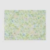 Papier Mousseline Irlandais Rose Clovers Tissue Paper (Recto)