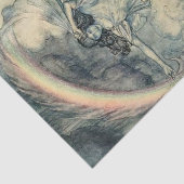 Papier Mousseline "Isis Rainbow Goddess" par Arthur Rackham (Détail)