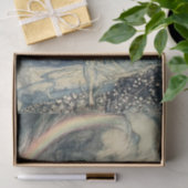 Papier Mousseline "Isis Rainbow Goddess" par Arthur Rackham (Cadeau)