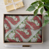 Papier Mousseline Ivy Nymph Redhead femme Pixie Imaginaire Art (Cadeau)