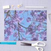 Papier Mousseline Jacaranda (Artisanat)
