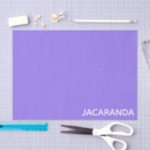 Papier Mousseline Jacaranda purple color (Artisanat)